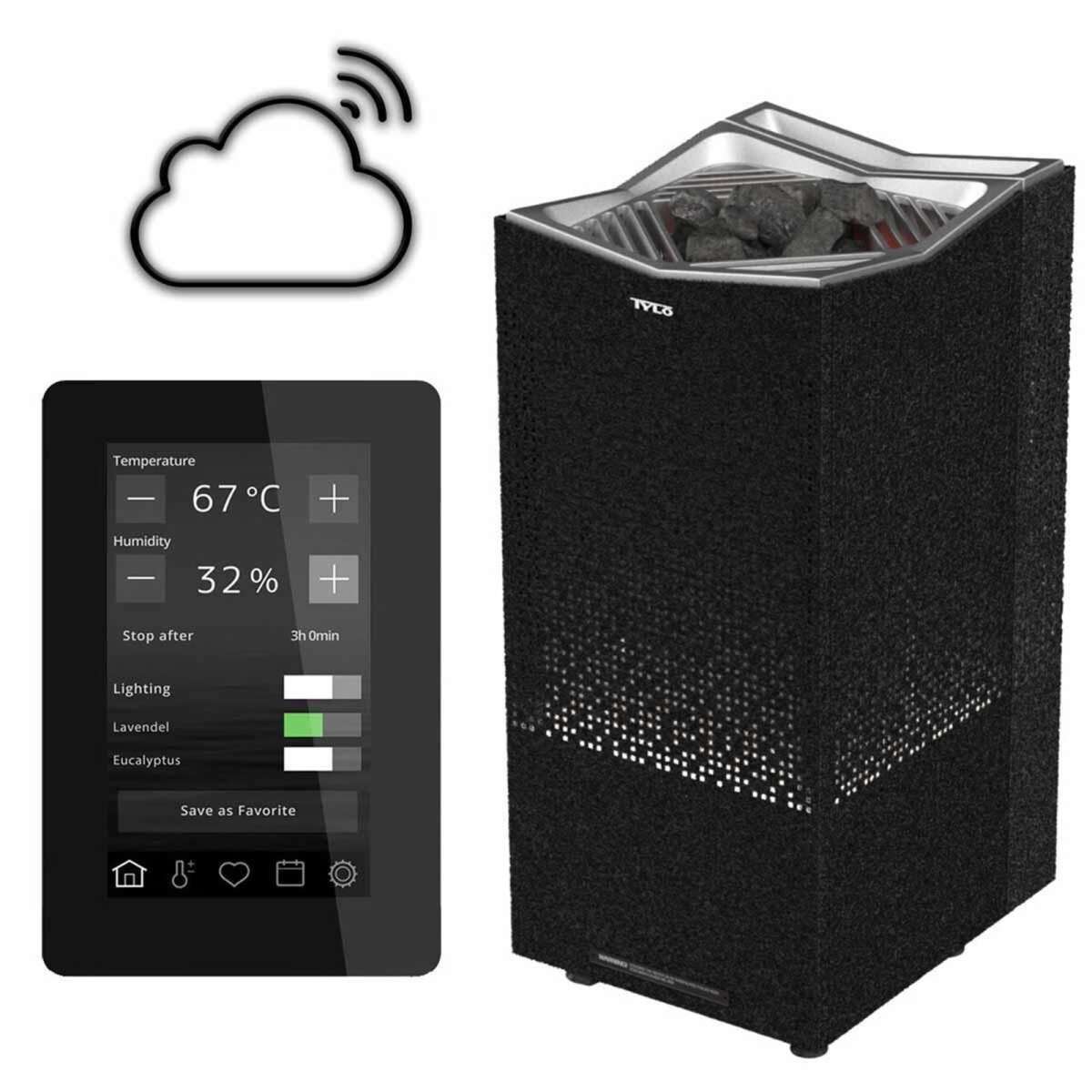 Saunaöfen Tylö Crown Elite Combi mit separate Steu