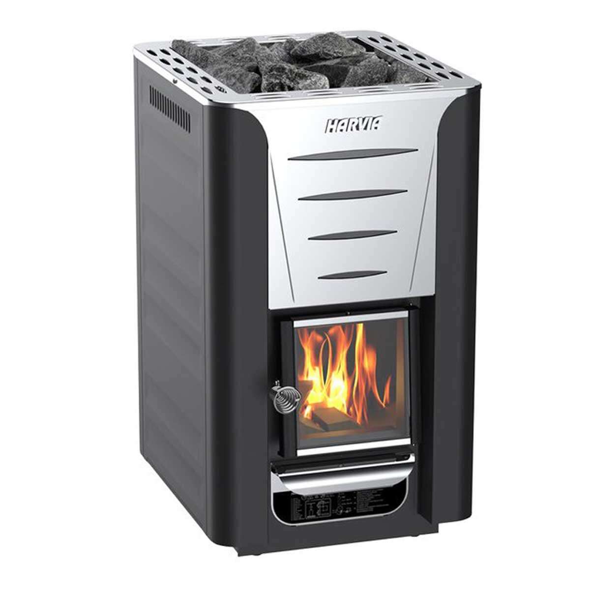 Holzbeheizter Saunaofen Harvia 20 Pro black (2.Bimschv...